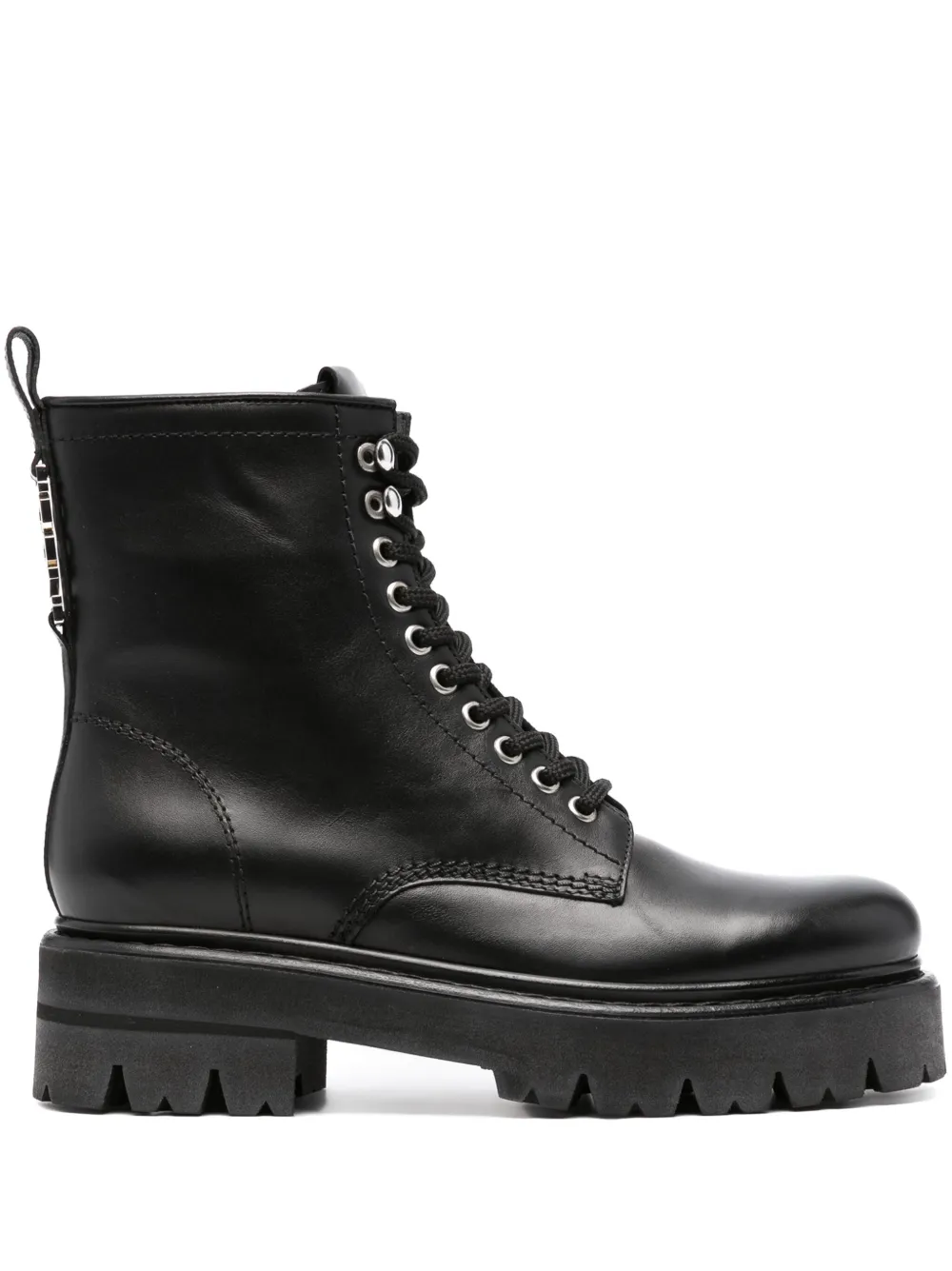 Ботинки Icon Clubbing в стиле милитари DSQUARED2, черный