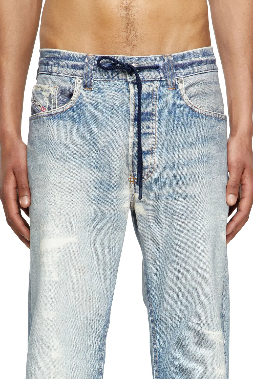Мужские джинсовые джинсы Jog 2080 D-REEL JOGG Diesel, Light Indigo Blue — фото 2
