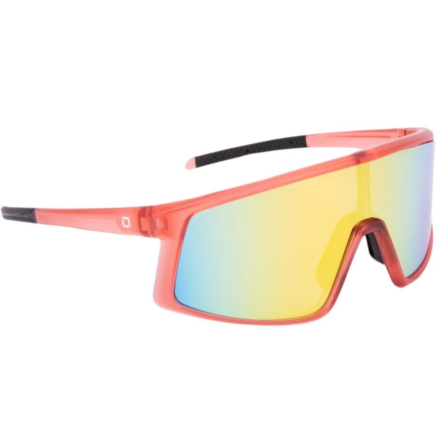 

Солнцезащитные очки Optic Nerve Stone Cat Polarized Optic Nerve, Crystal Red/Polarized Smoke Lens Orange Mirror