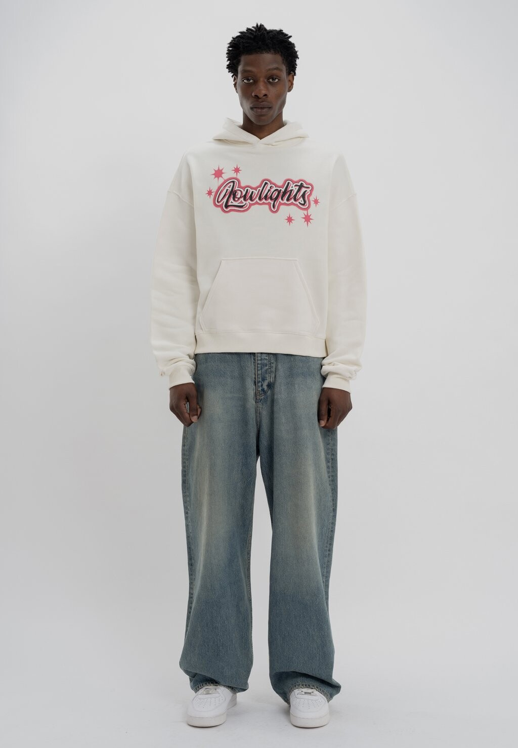 

Спортивный свитер SPARKLE HOODIE LOW LIGHTS STUDIOS®, цвет Ecru