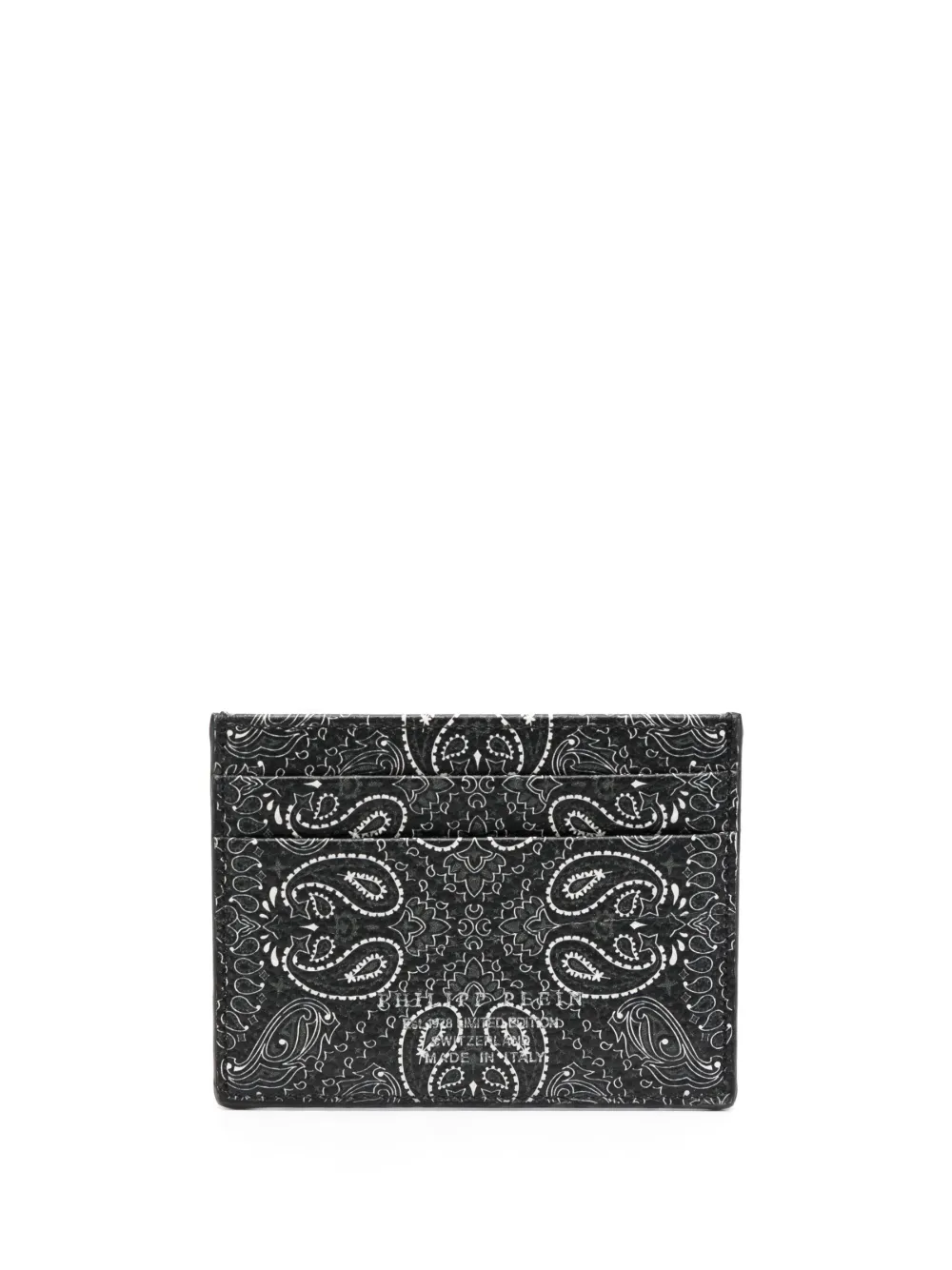 

Картхолдер с логотипом Philipp Plein, черный