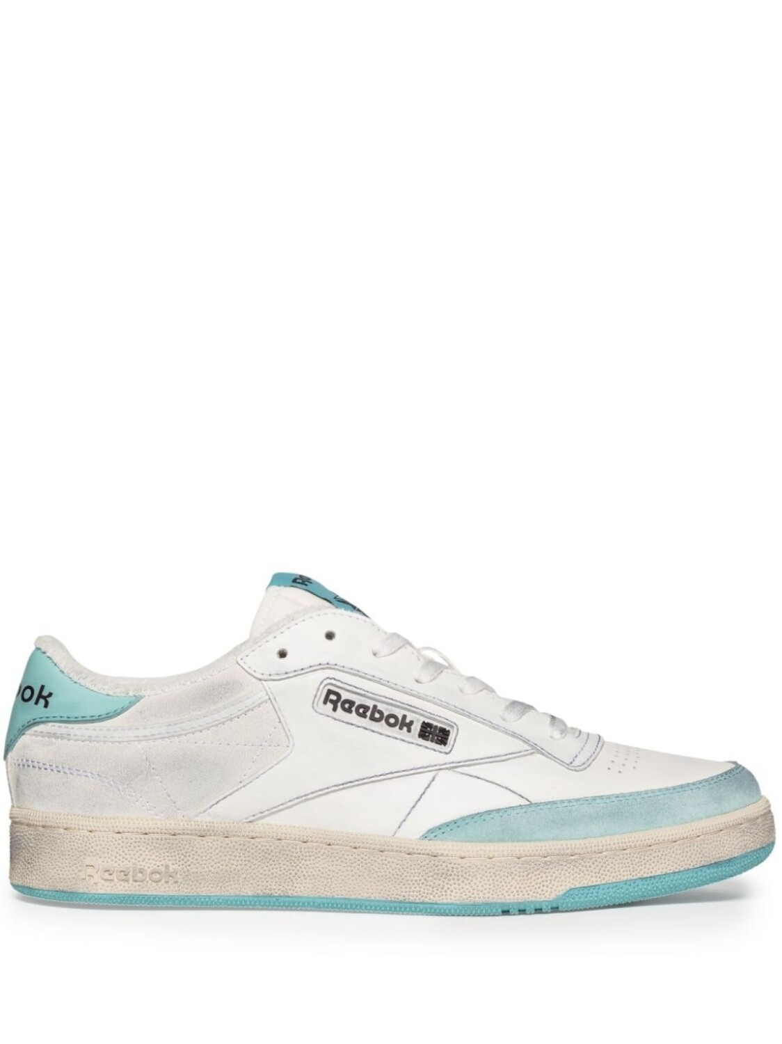 

Кроссовки Reebok Club C Vintage, белый/голубой