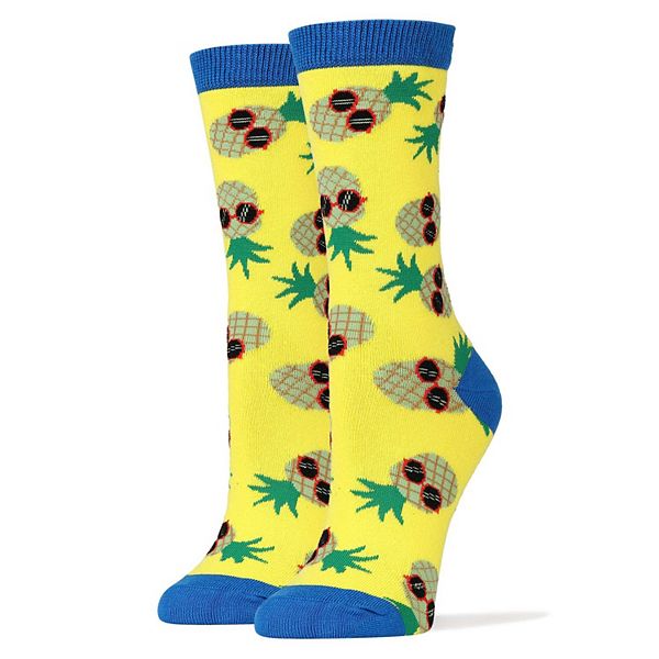 

Женские носки Crew - Pineapple Dude Yellow Oooh Yeah Socks