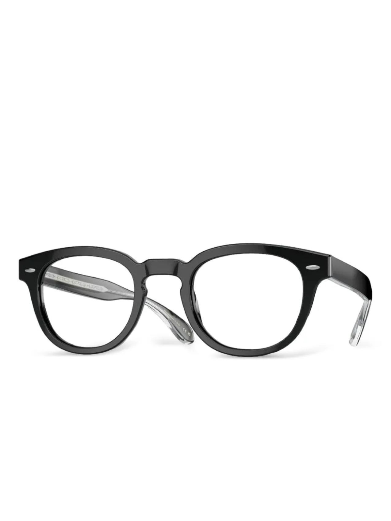 

Круглые очки Oliver Peoples, черный