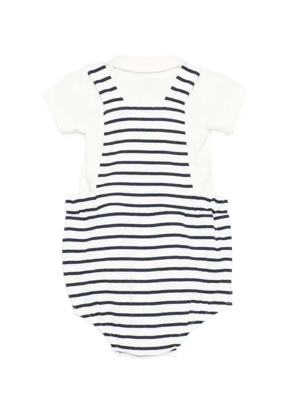 Полосатые шорты (набор из двух штук) Petit Bateau, белый — фото 2