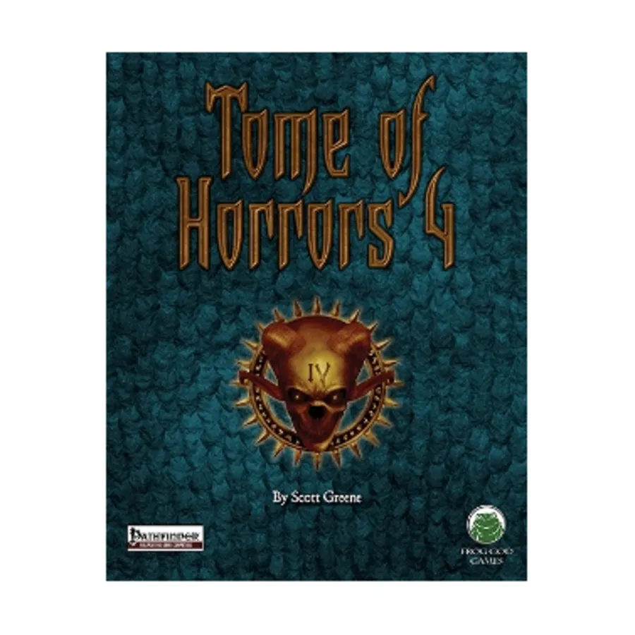 

Tome of Horrors #4 (Pathfinder), Pathfinder Sourcebooks & Supplements (Frog God Games), твердый переплет