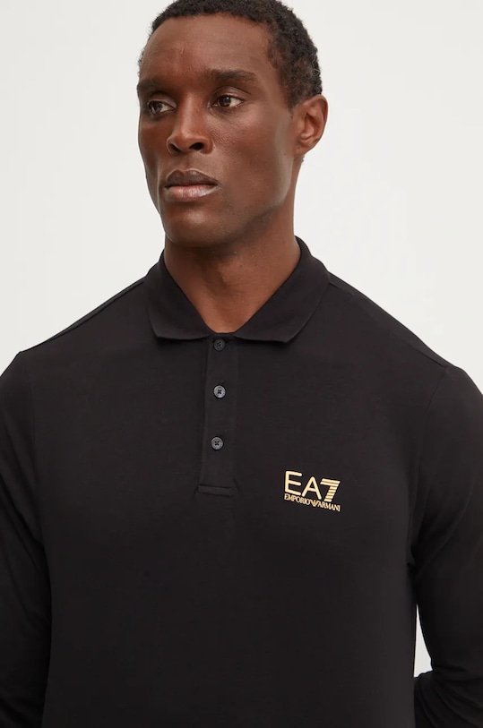 

Лонгслив Ea7 Emporio Armani, черный