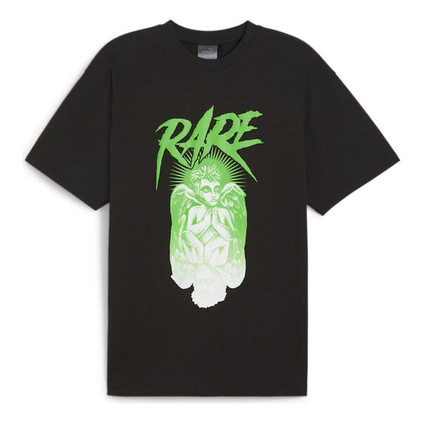 

Футболка hoops x lafranc graphic t-shirt 'black' Puma, черный