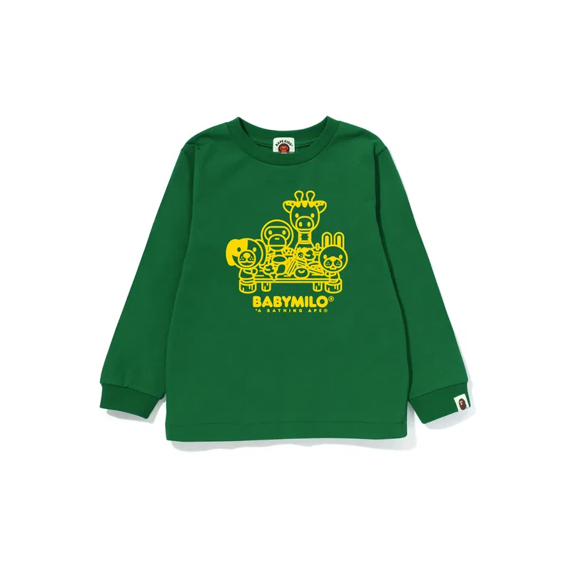 Футболка A BATHING APE для детей 3-7 лет белая — фото 2