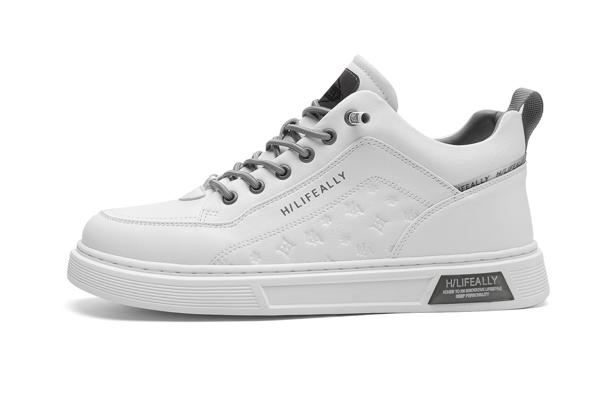 

Кроссовки HLA Skateboarding Shoes Men Mid-top, серый