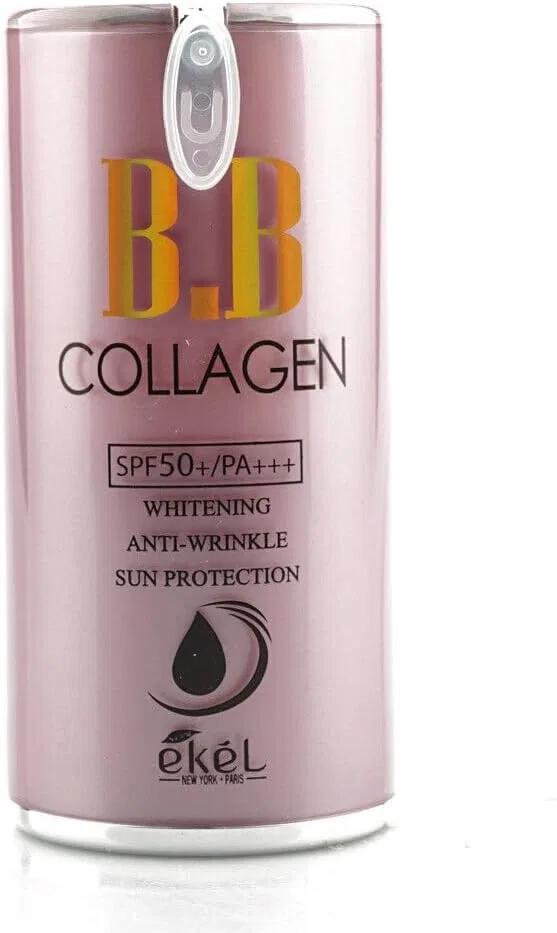 BB-крем с коллагеном EKEL Perfect Cover Collagen 50 г светлый бежевый