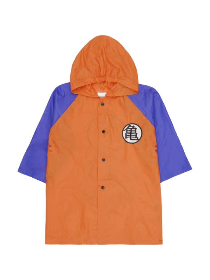 

Dragon Ball Дождевая одежда Гоку и его друзей оранжевого цвета