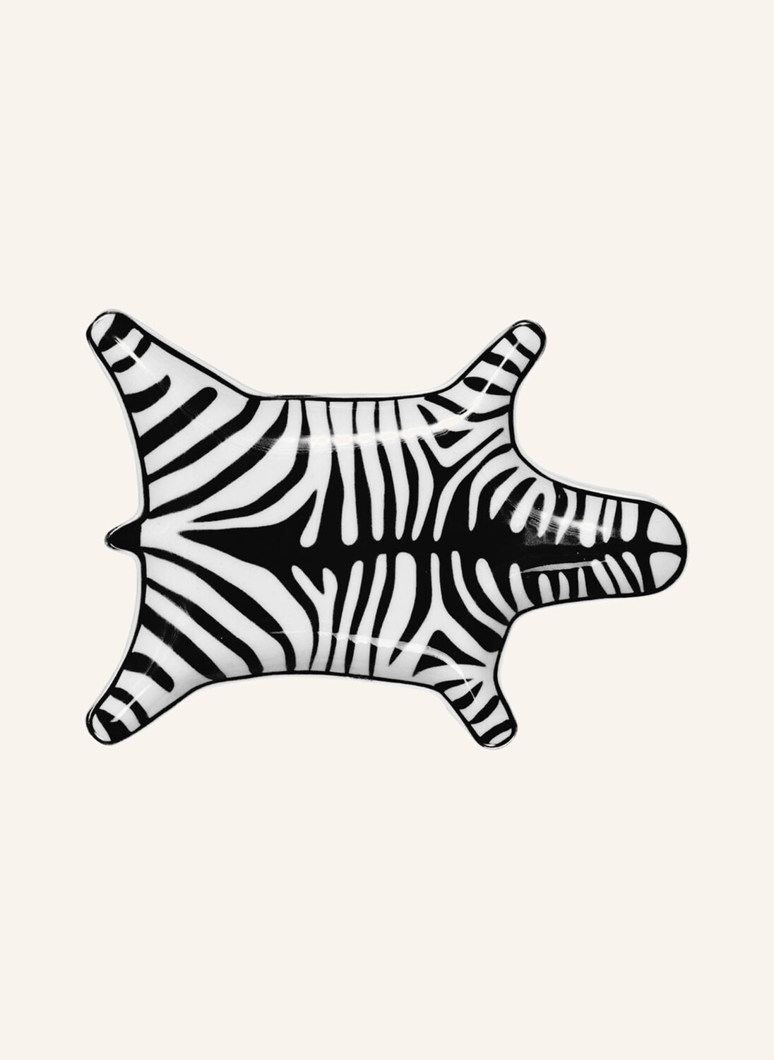 

Миска зебра, 8 х 16 см. Jonathan Adler, черный