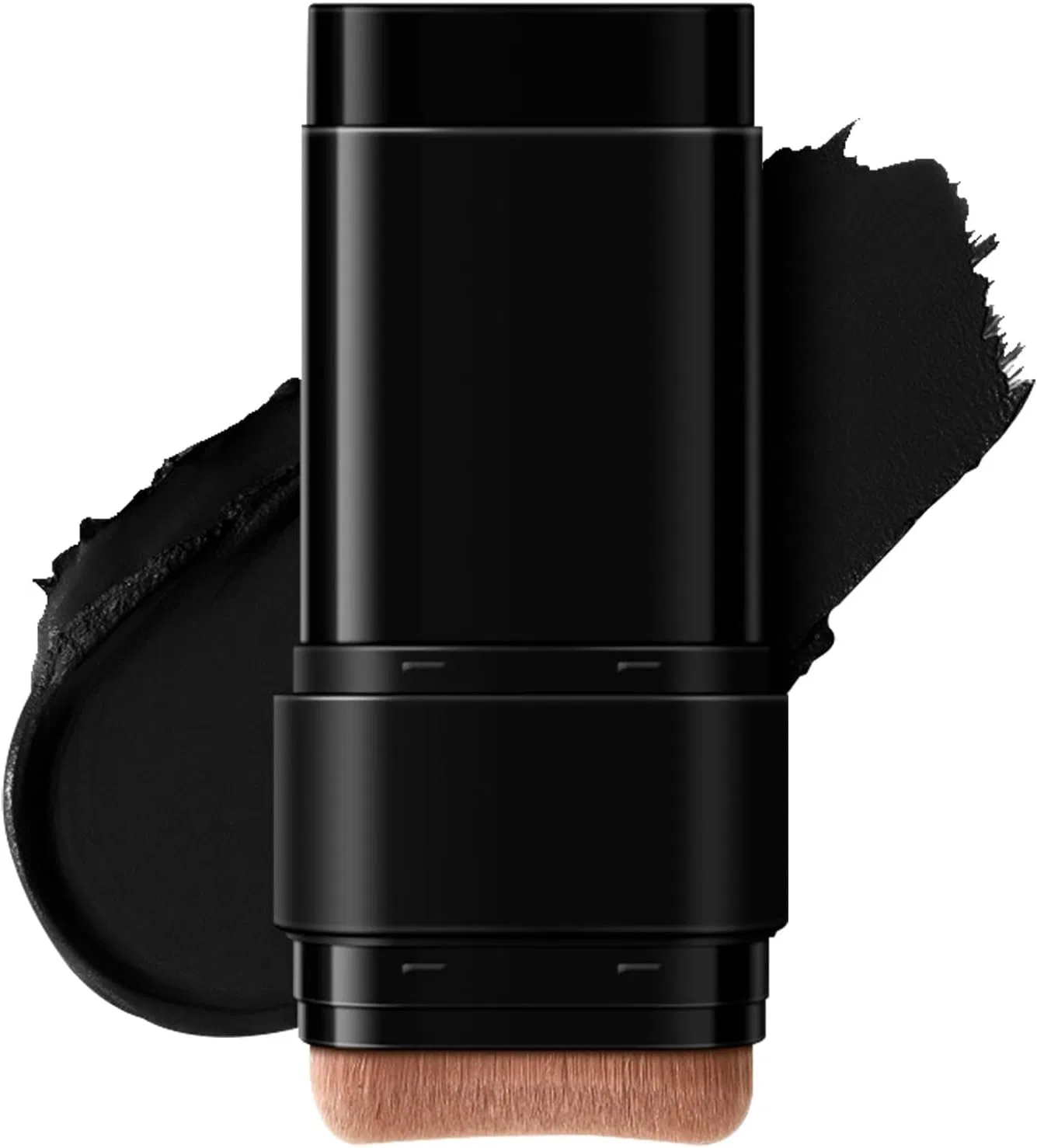 Тональный стик двойной белый и черный, No brand, 15 г, черный