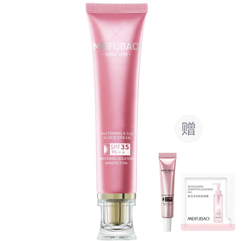 

Универсальный праймер с осветляющим эффектом и солнцезащитой UV Protection, водостойкий и устойчивый к поту SPF50/PA+++ 40мл+150мл SINCE 1999