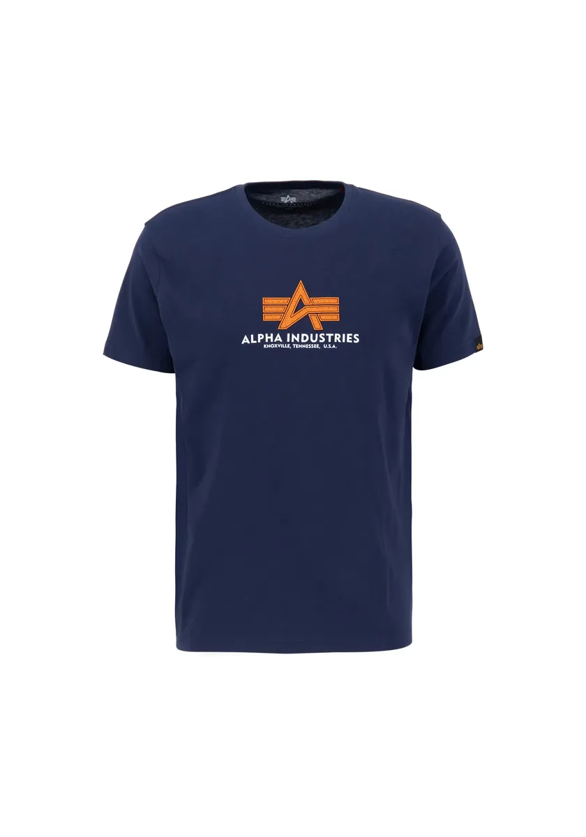 

Футболка Alpha Industries " Alpha Industries Мужская - Футболки Basic T Rubber", синий