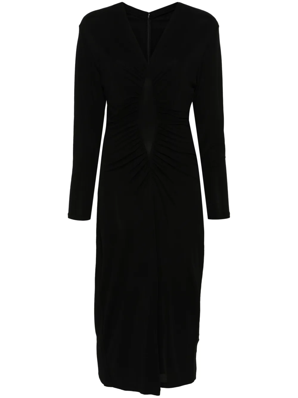 

Платье миди Mandana DVF Diane von Furstenberg, черный