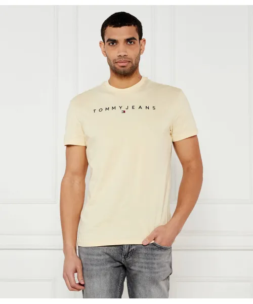 

Футболка Regular fit Tommy Jeans, желтый