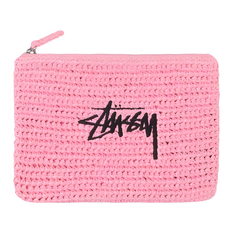 

Stussy Полипропиленовая клатч женская светло-розовая, Light Pink