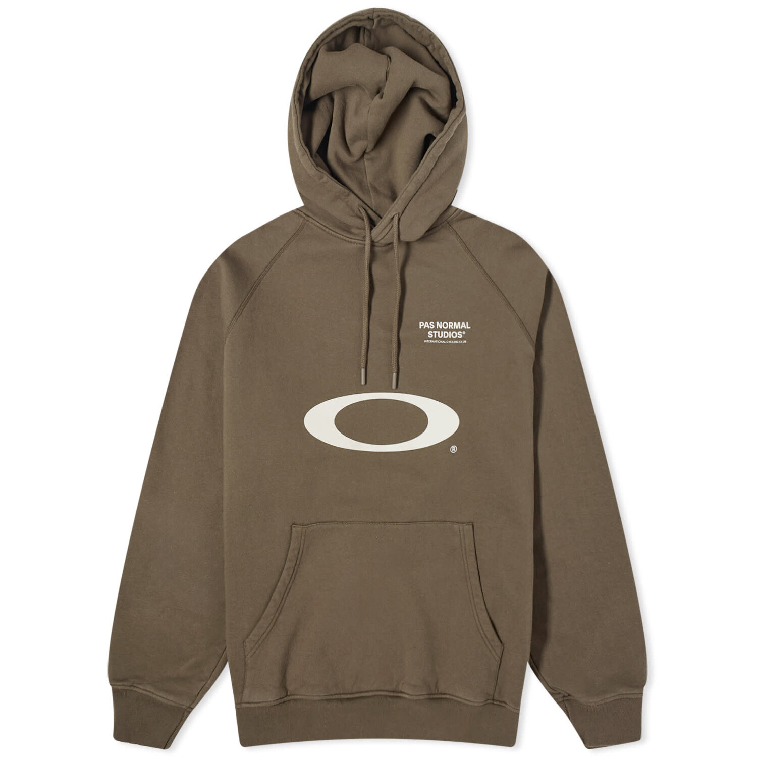 

Худи Pas Normal Studios X Oakley Off-Race Hoodie, цвет Black Olive