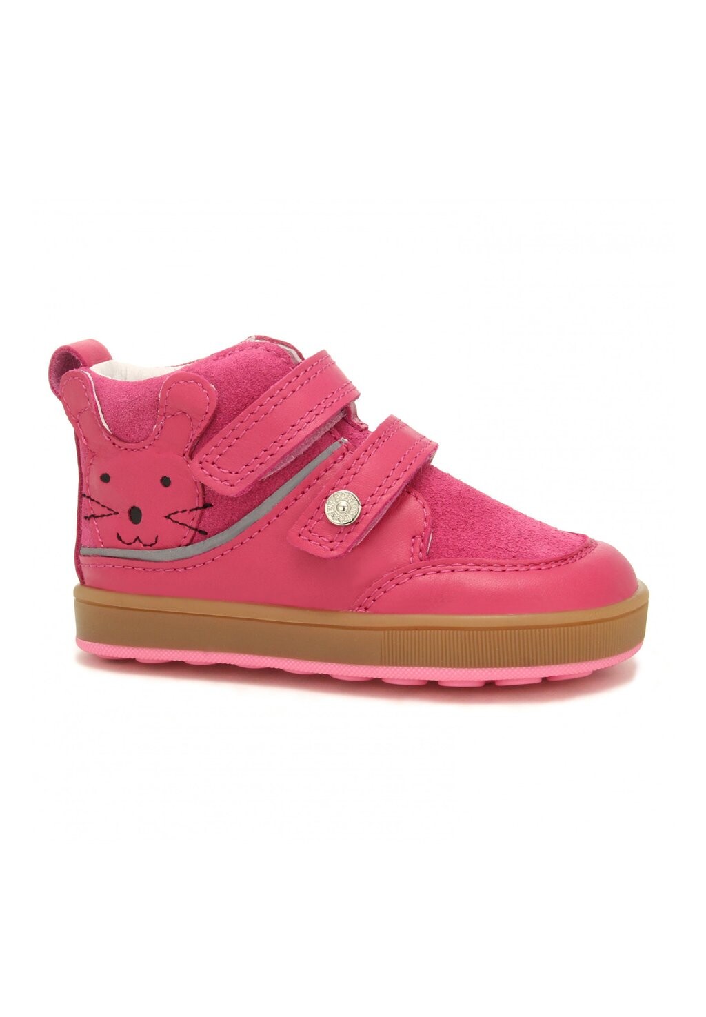 

Туфли на липучке MINI STEPS Bartek, цвет pink