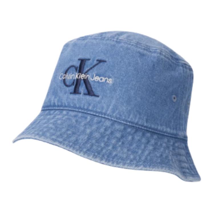 

Calvin Klein Хлопковая панама унисекс джинсового синего цвета, LHK-Denim Blue