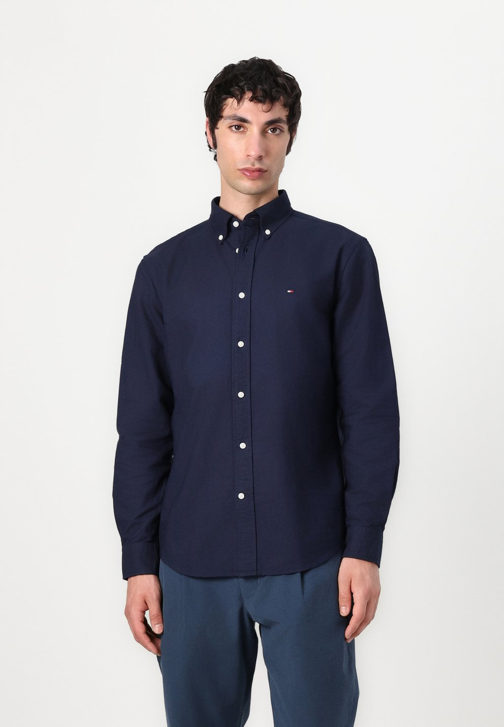 

Рубашка SOLID HERITAGE OXFORD SHIRT Tommy Hilfiger, синий