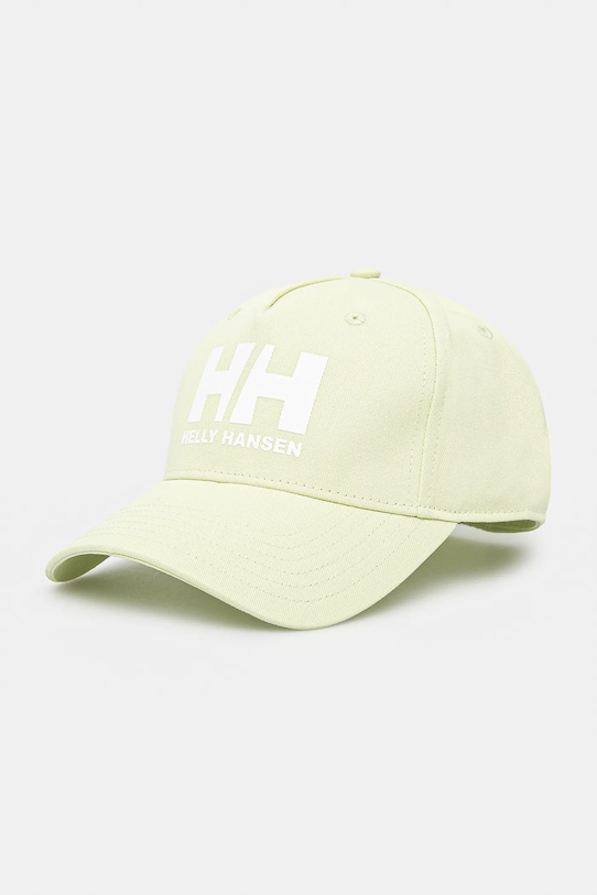 

Бейсболка хлопковая Czapka HH Ball Cap 001 Helly Hansen, зеленый