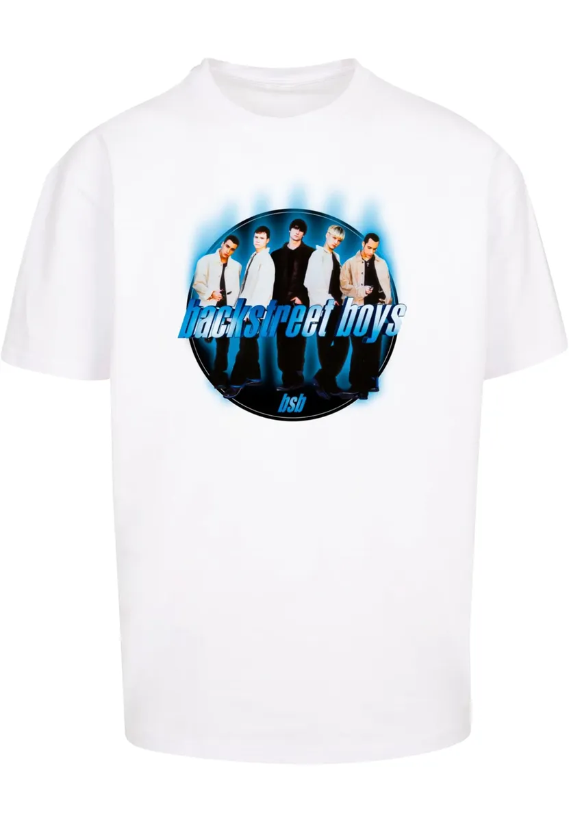 

Футболка Merchcode " Merchcode Мужская футболка Backstreet Boys - Circle Heavy Oversize ", белый