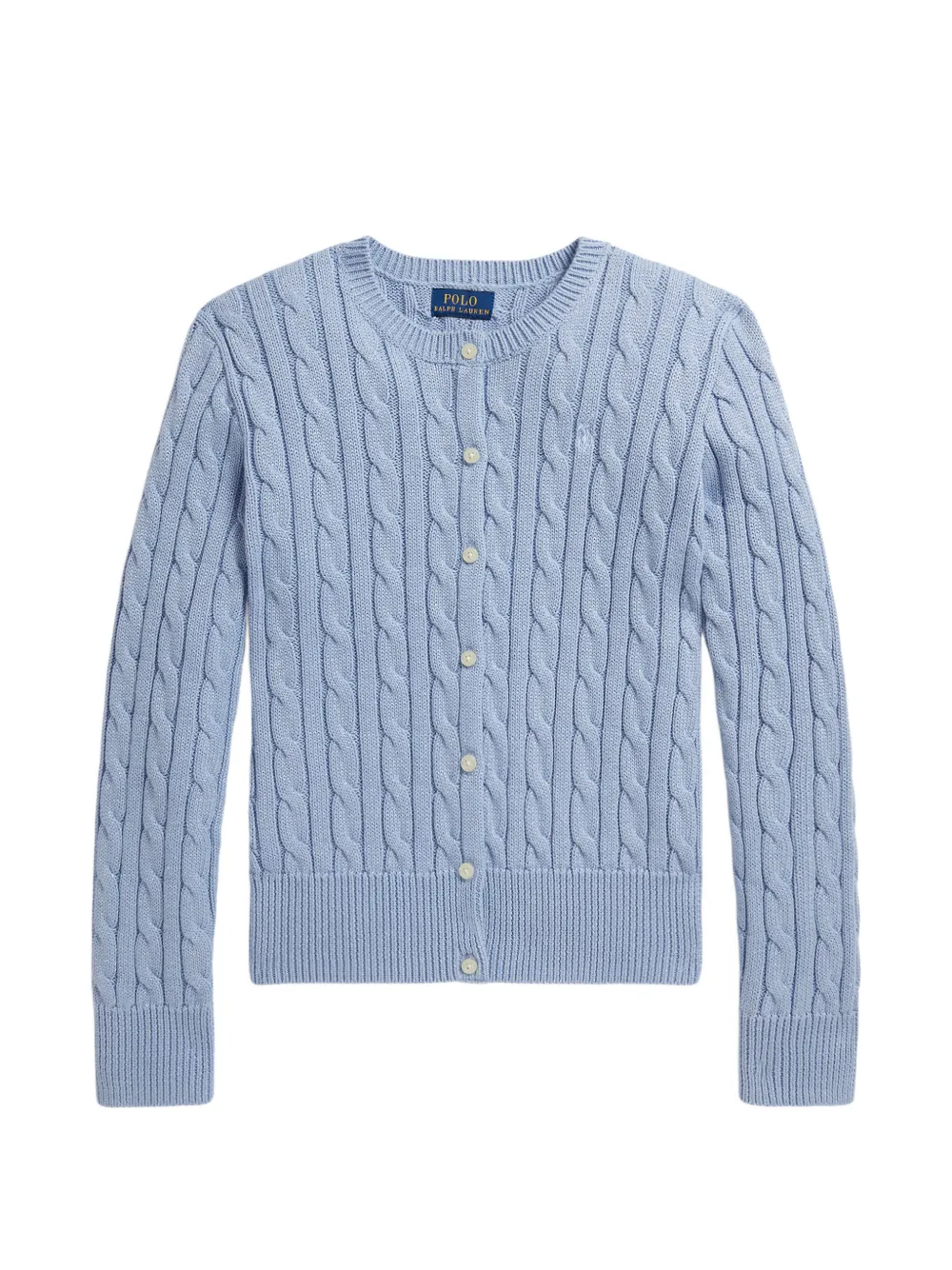 

Кардиган фактурной вязки Polo Ralph Lauren Kids, синий