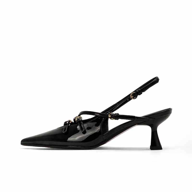 SHOEMAKER QUEEN Стройные каблуки на высоком каблуке женские молочно-белые, цвет Milk White — фото 3