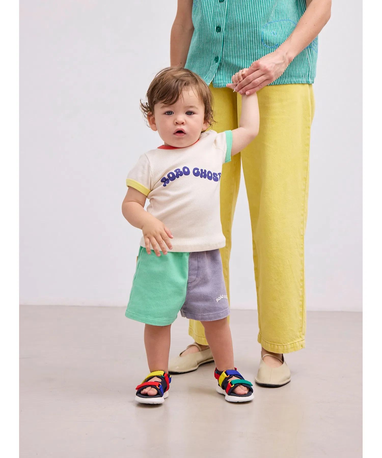 Детские ботинки Bobo Choses x Camper ORUGA разноцветные — фото 2