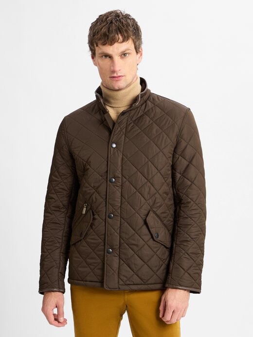 

Стеганая куртка powell Barbour, коричневый