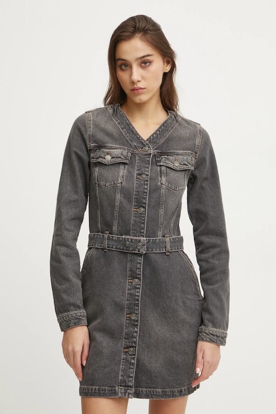 

Джинсовое платье Tommy Jeans, серый