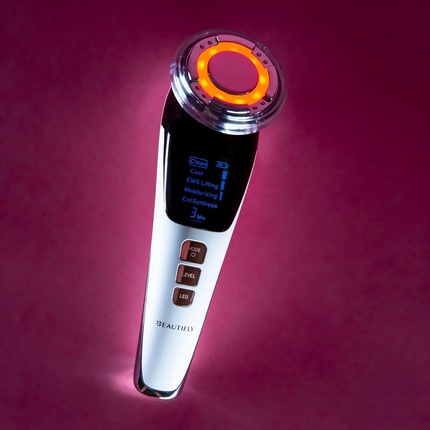 Аппарат для мезотерапии B-Glossy Pro - Новое поколение лифтинга лица, антивозрастной, 8 режимов работы, светотерапия, ЭМС, электростимуляция, криоэффект Beautifly — фото 3