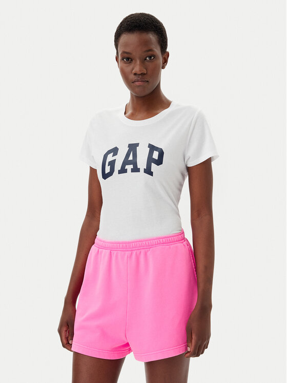 

Футболка обычного кроя 729555-12 Gap, белый