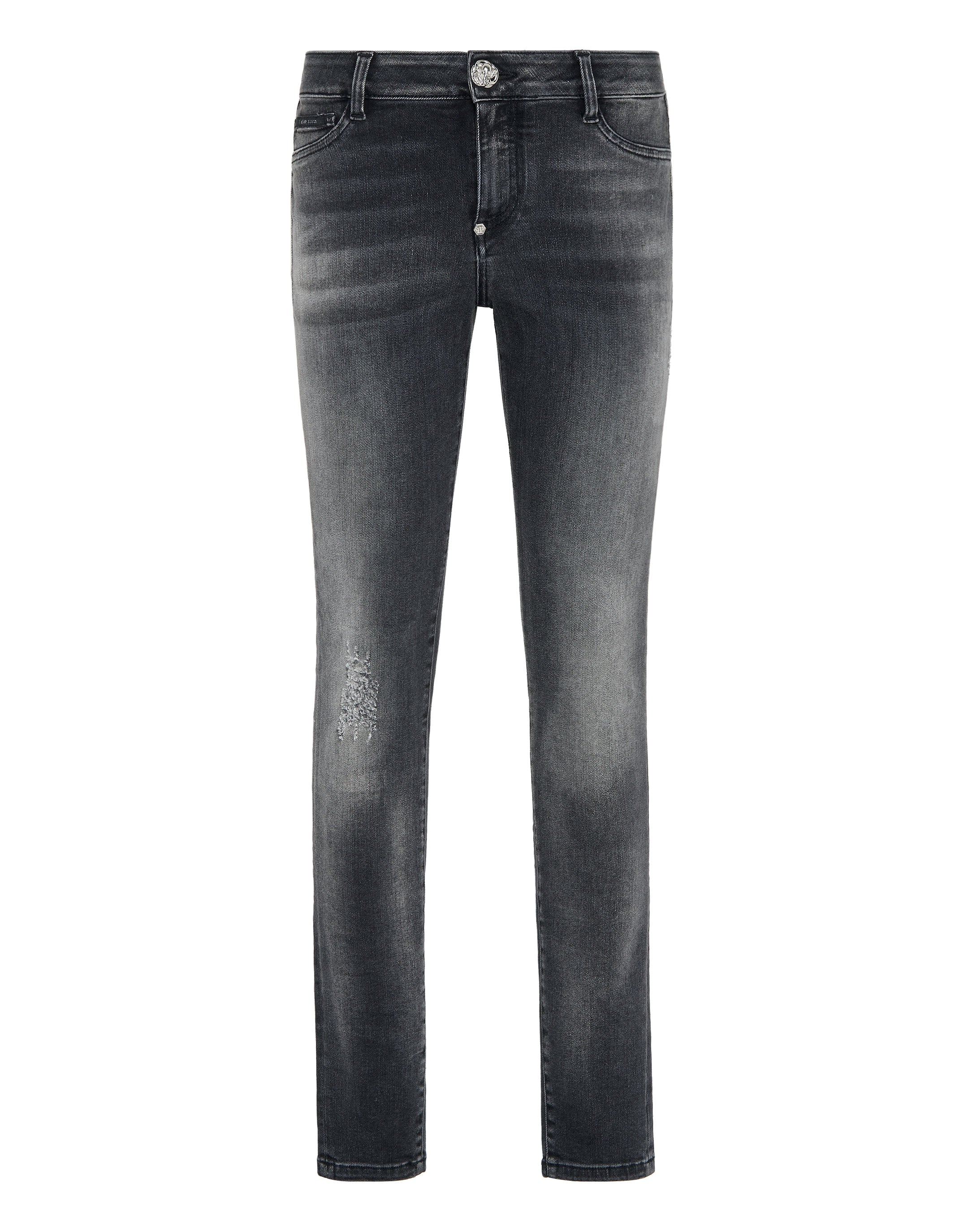 

Джинсовые джеггинсы PHILIPP PLEIN, цвет midnight sky