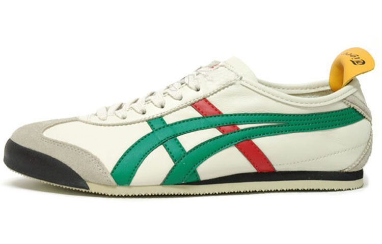 

MEXICO 66 Кроссовки для мужчин с низким верхом, белые/зеленые/красные Onitsuka Tiger, Красный, MEXICO 66 Кроссовки для мужчин с низким верхом, белые/зеленые/красные Onitsuka Tiger