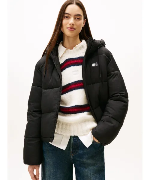 

Куртка Regular fit Tommy Jeans, черный