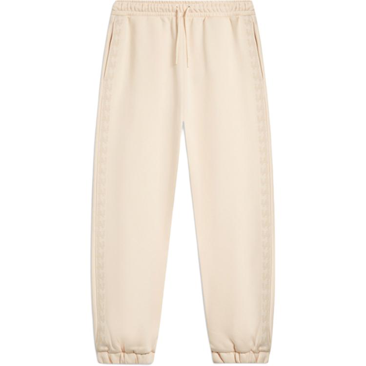 

LINING Коллекция Sports Life вязаные спортивные штаны женские Swan White