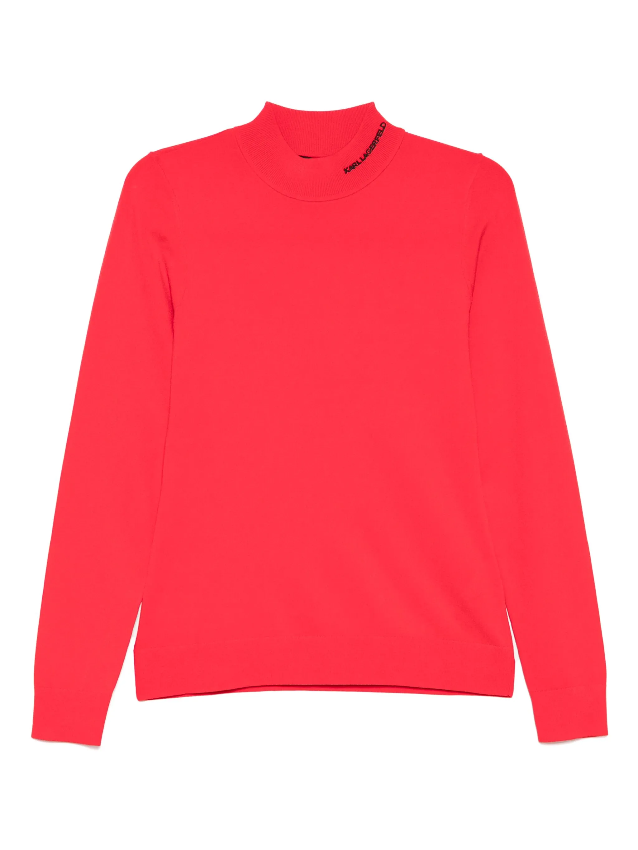 

Футболка с высоким воротником Karl Lagerfeld, красный
