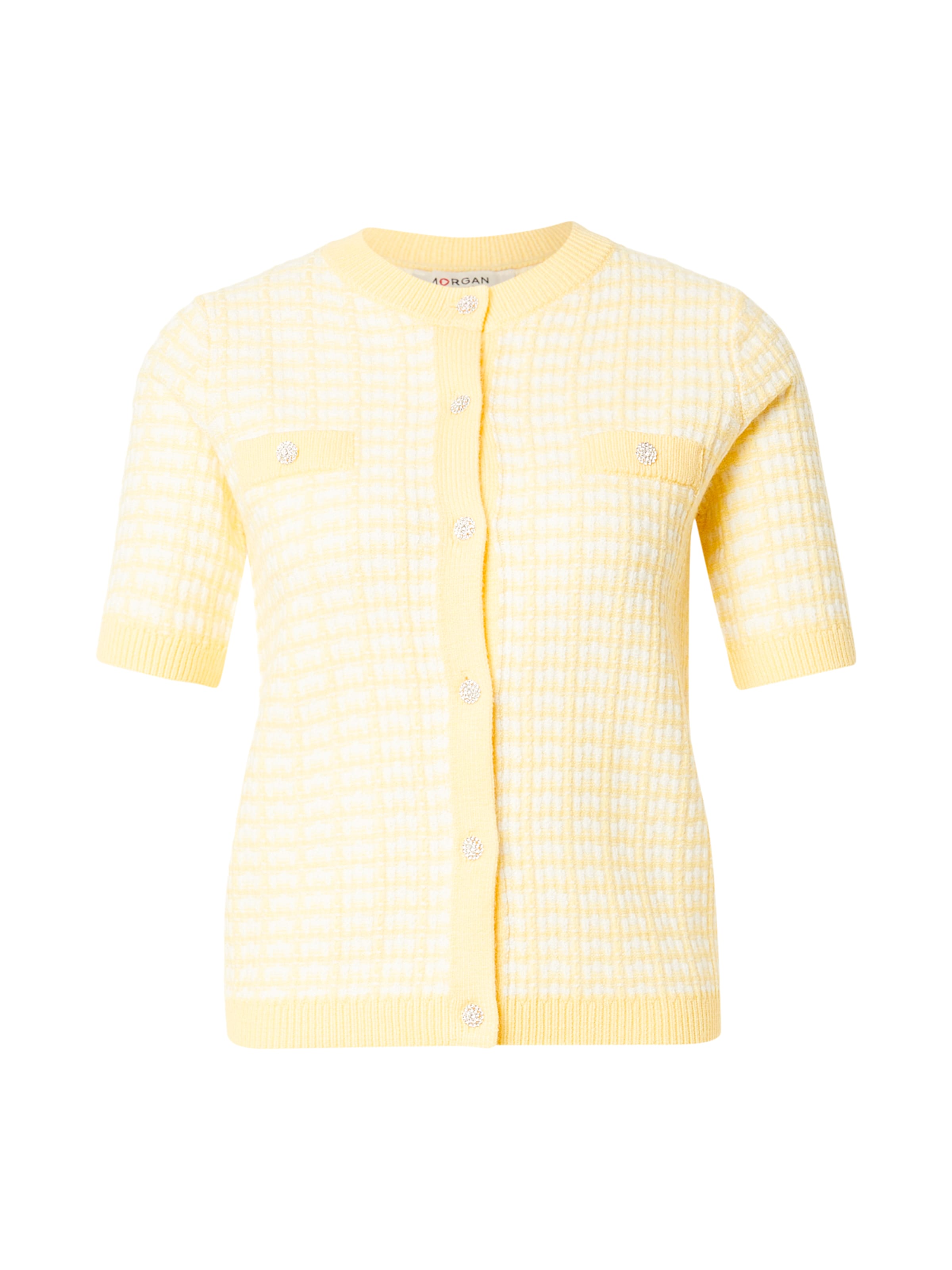 

Morgan Кардиган '251-MORESA' вязаный светло-желтый