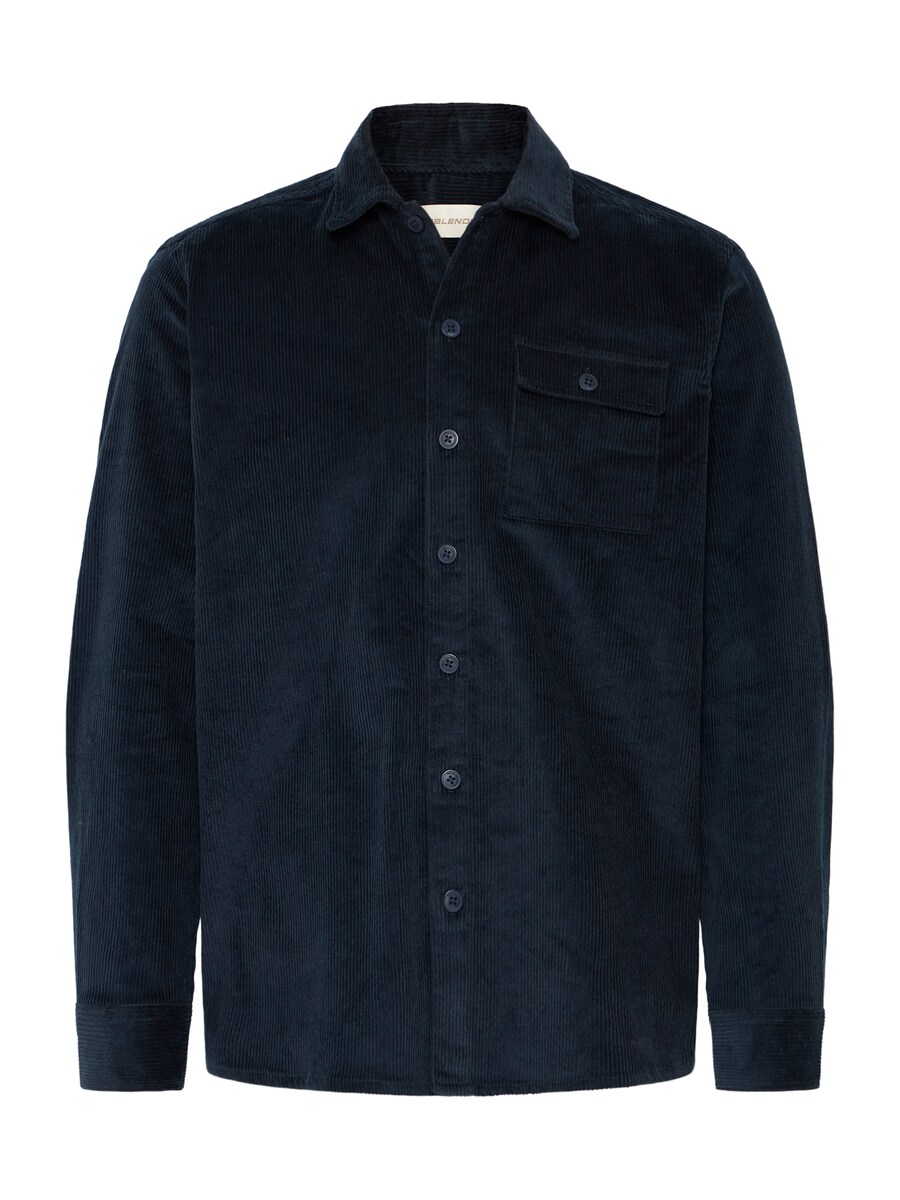 

Рубашка на пуговицах классического кроя BLEND BHDICH, Night blue