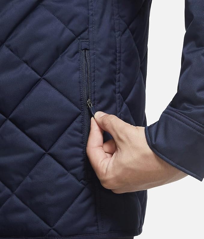 Мужская куртка для гольфа Nike Repel Synthetic-Fill, цвет «Обсидиановый темно-синий», Obsidian Navy Blue — фото 4
