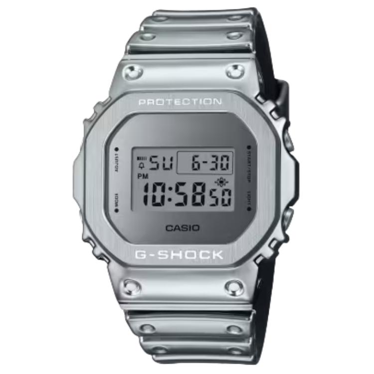 

CASIO Часы G STEEL Series Quartz Movement Rubber Strap Watch Unisex Gray Dial, Gray Dial
