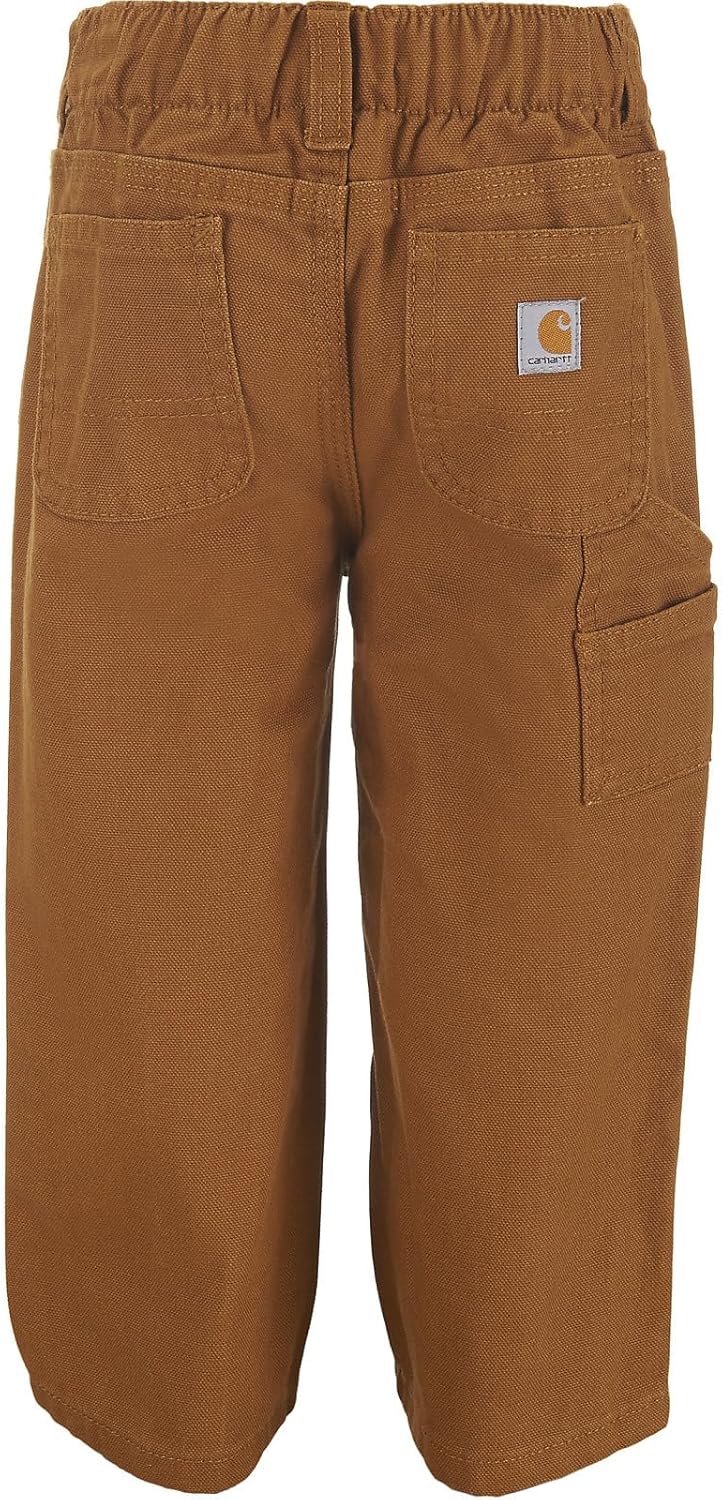 Carhartt детские и для малышей постиранные комбинезоны, Carhartt Brown — фото 2