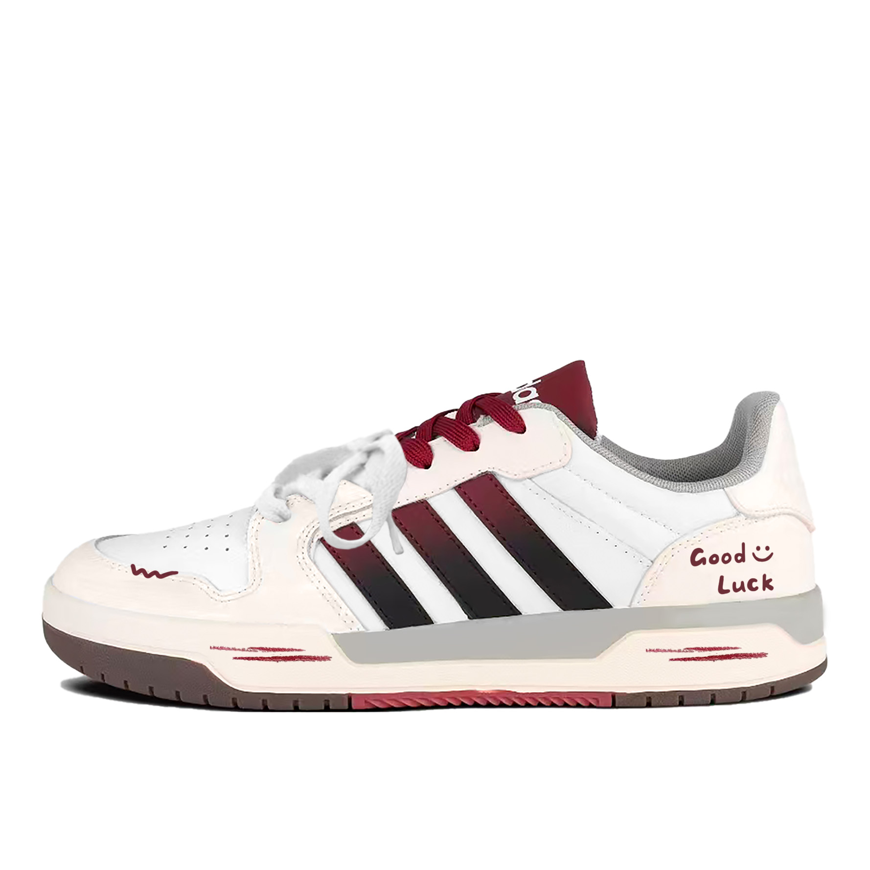 

Adidas Neo Entrap Lucky Note синтетическая кожа устойчивая к истиранию нескользящая низкая обувь для скейтбординга Unisex