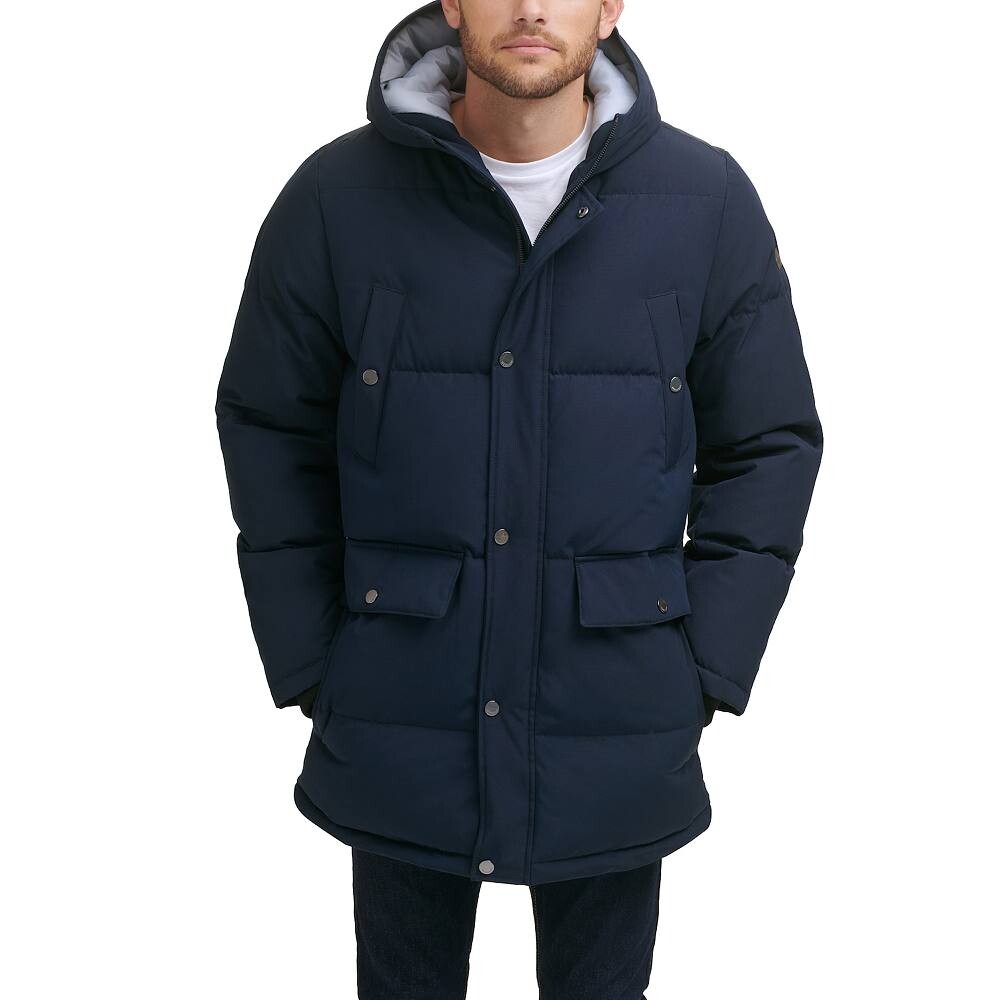 

Мужская парка Dockers Arctic Cloth Heavyweight Performance с капюшоном, синий