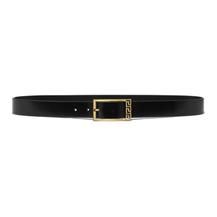 

VERSACE Кожаный ремень грека, Black