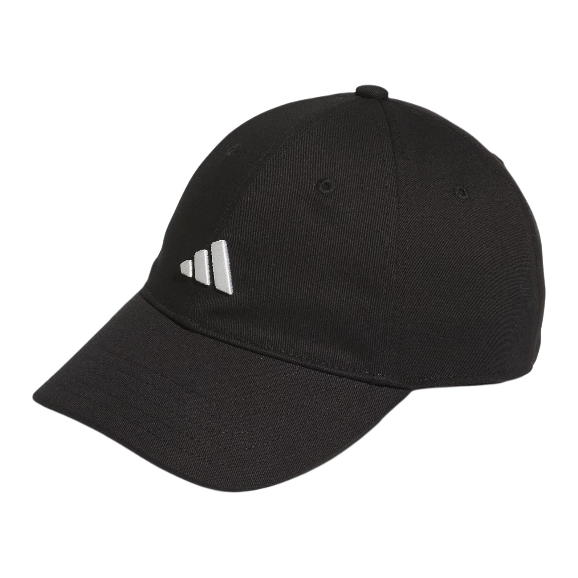 

Adidas Бейсболка унисекс черная, Black